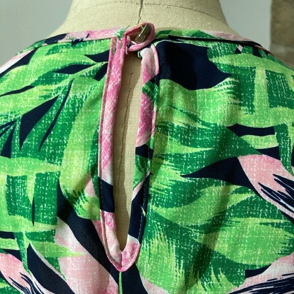 PEACH LOVE California Floral Sleeveless Dress / SZ SMALL - Picture 5 of 7